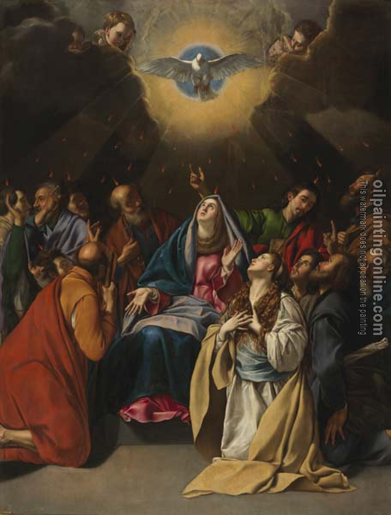 Fray Juan Bautista Maino - Pentecostes